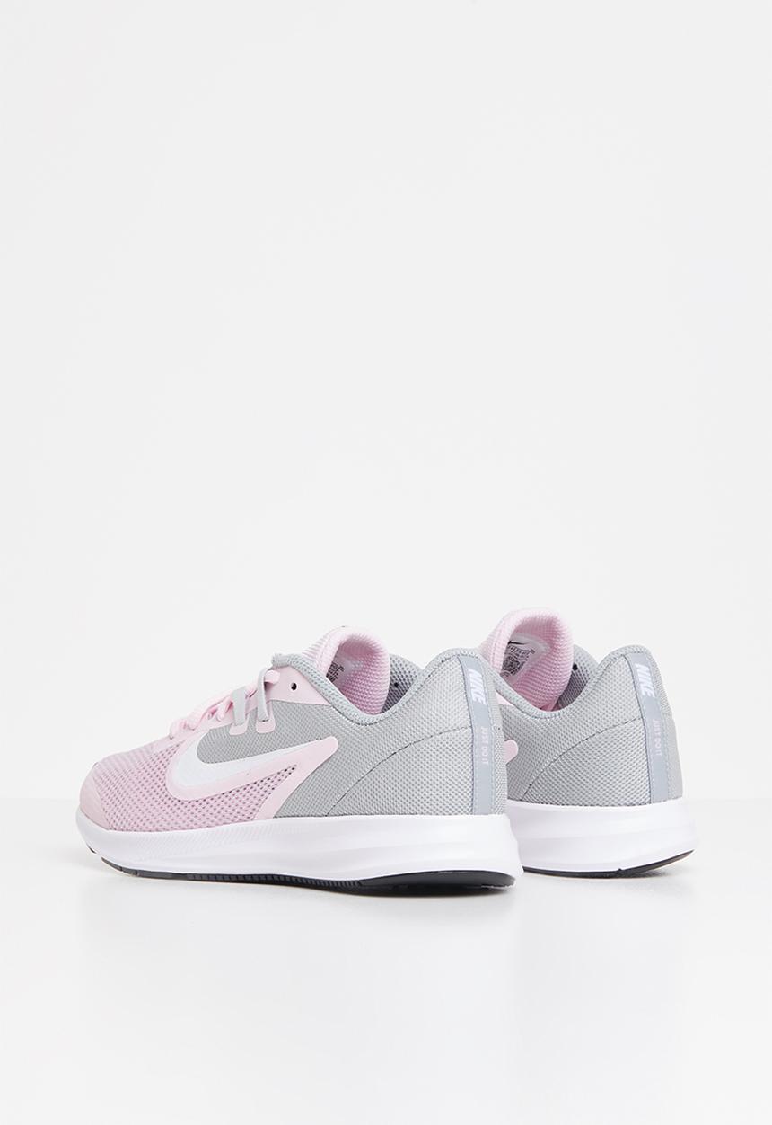 Nike - Nike downshifter 9 (gs) - pink foam/white/silver