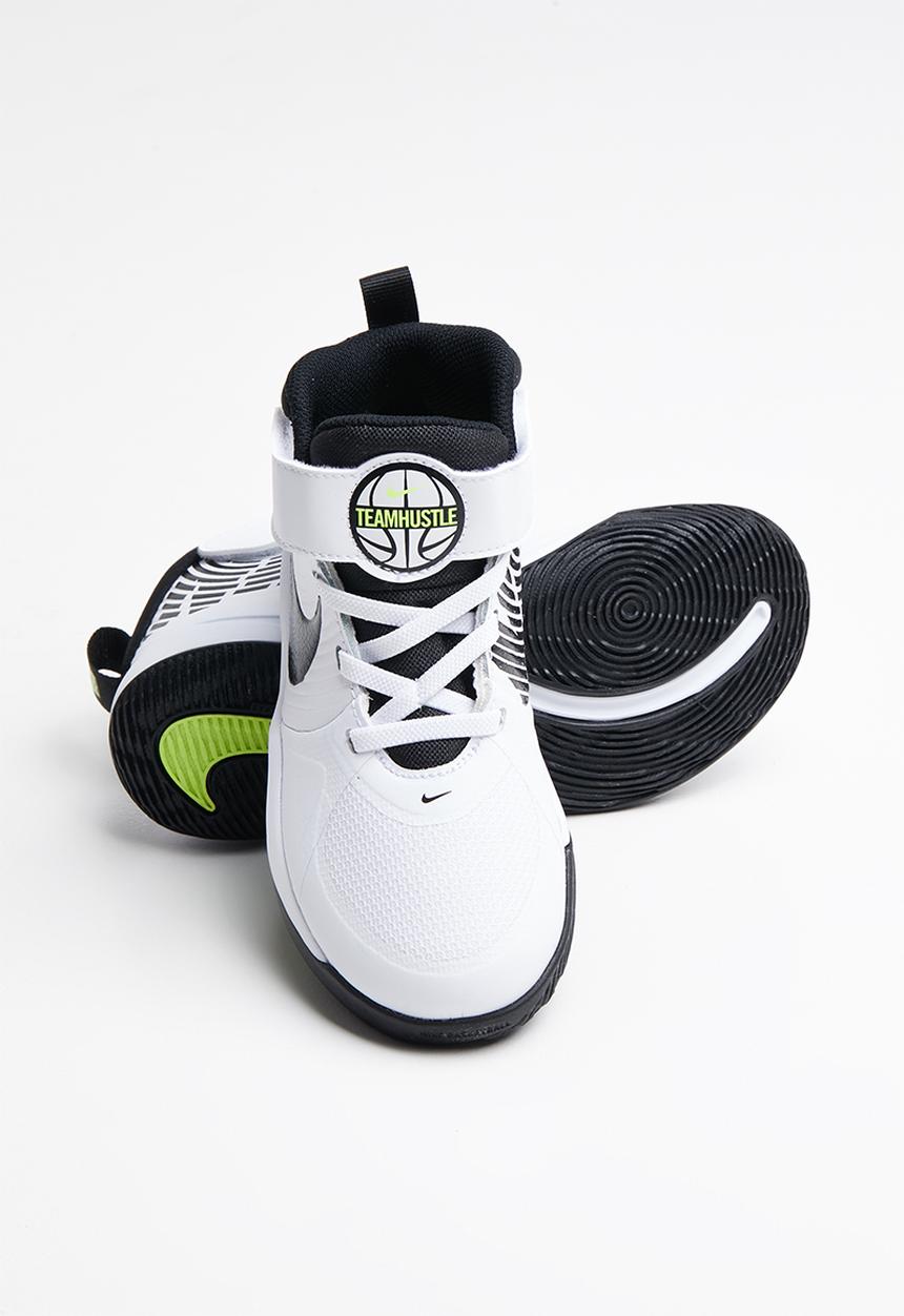 Nike - Team hustle d 9 - white/black