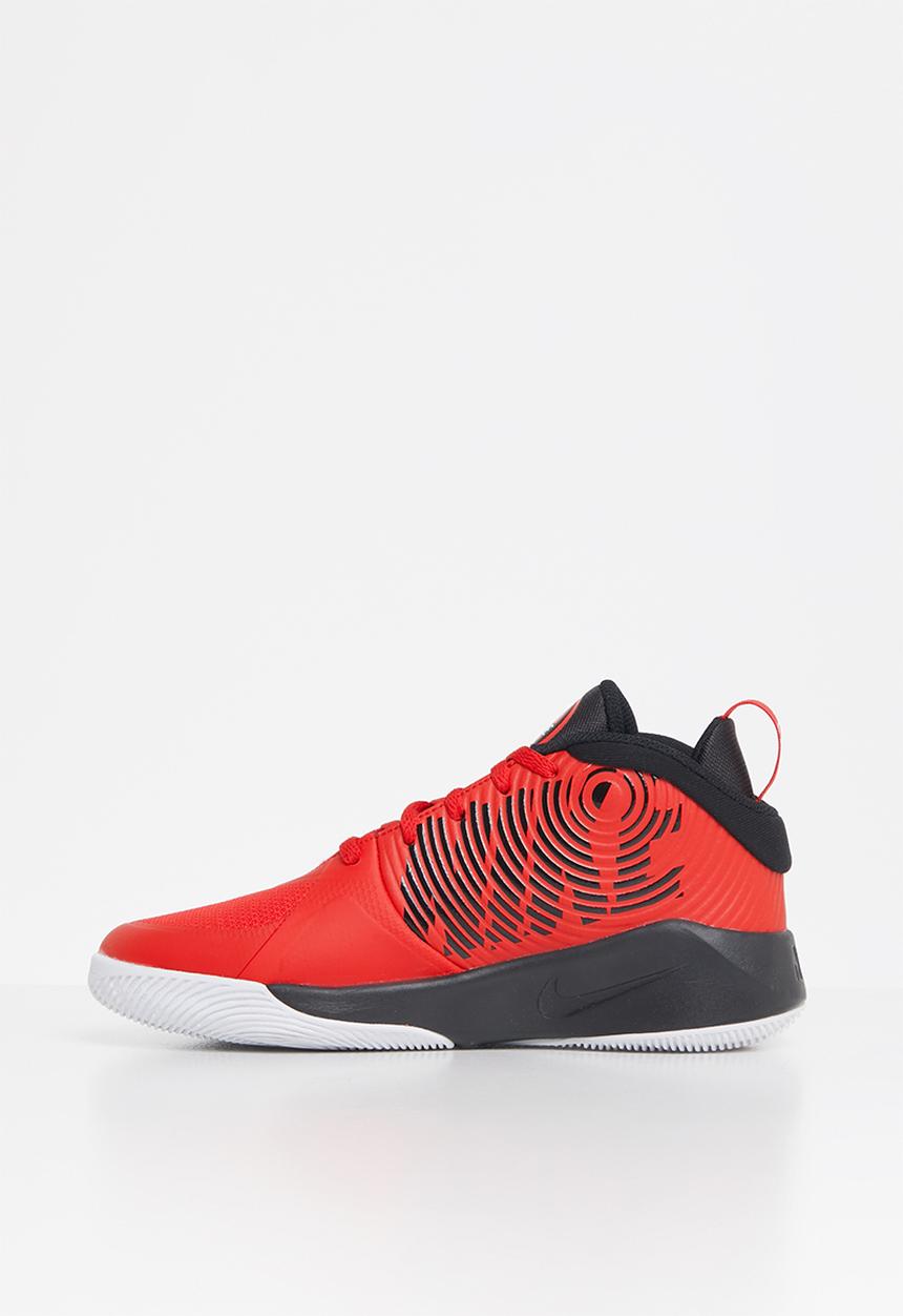 Nike - Team hustle d 9 (gs) - university red/black