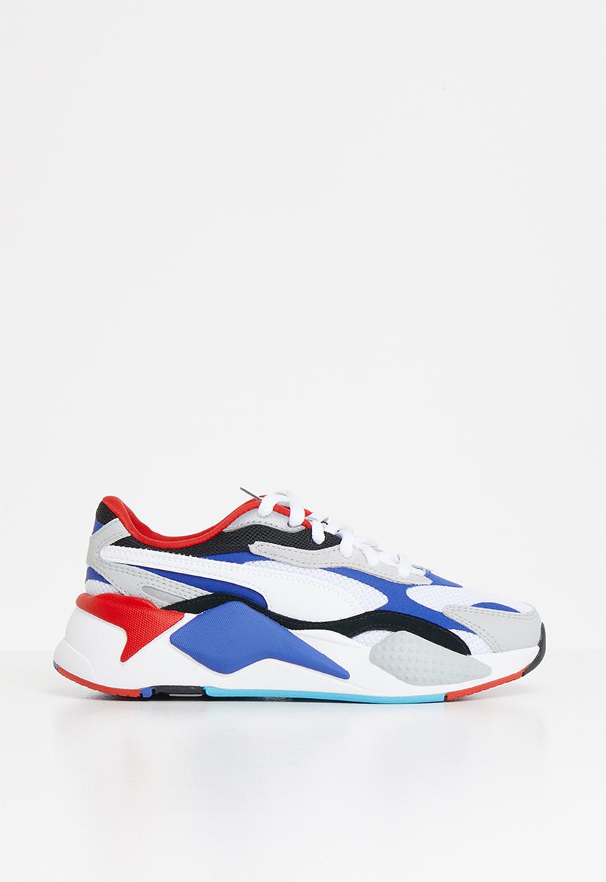 PUMA - Rs-x³ puzzle junior sneakers - white/dazzling blue