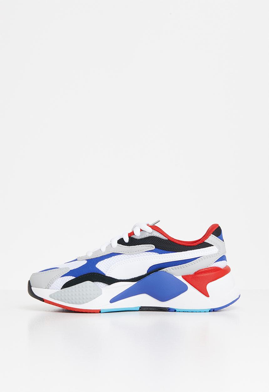 PUMA - Rs-x³ puzzle junior sneakers - white/dazzling blue