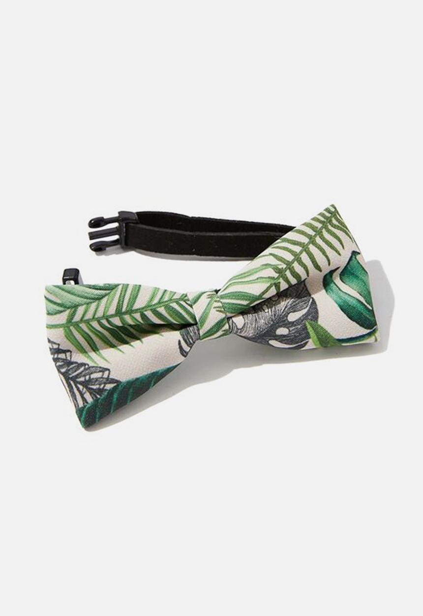 Typo - Pet bowtie - fern foliage