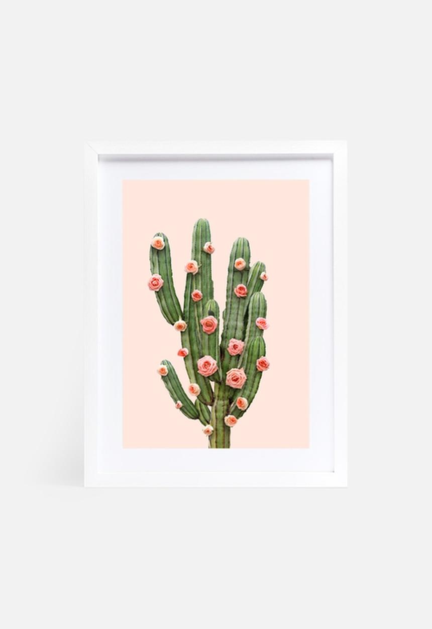 Paul Fuentes - Cactus and roses