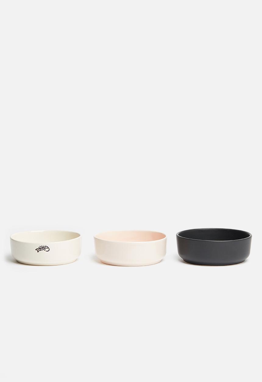 Urchin Art - Cat bowl - pink