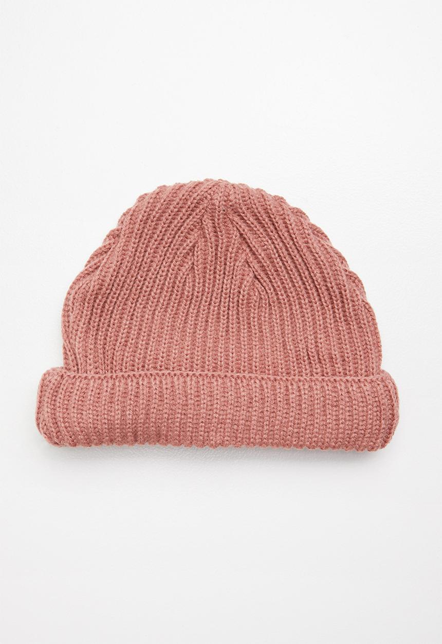 Superbalist - Turn up beanie - pink