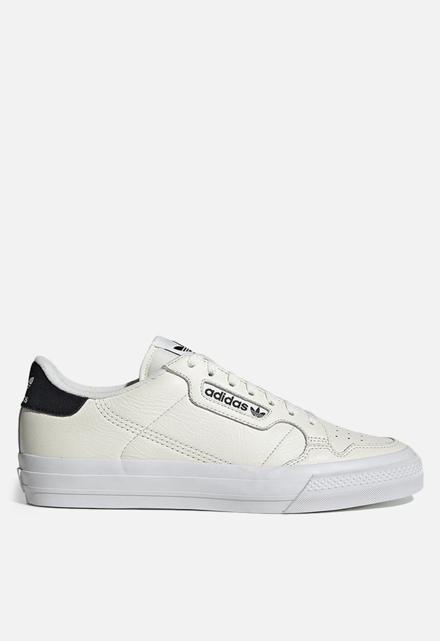 adidas Originals - Continental vulc leather - off white / core black