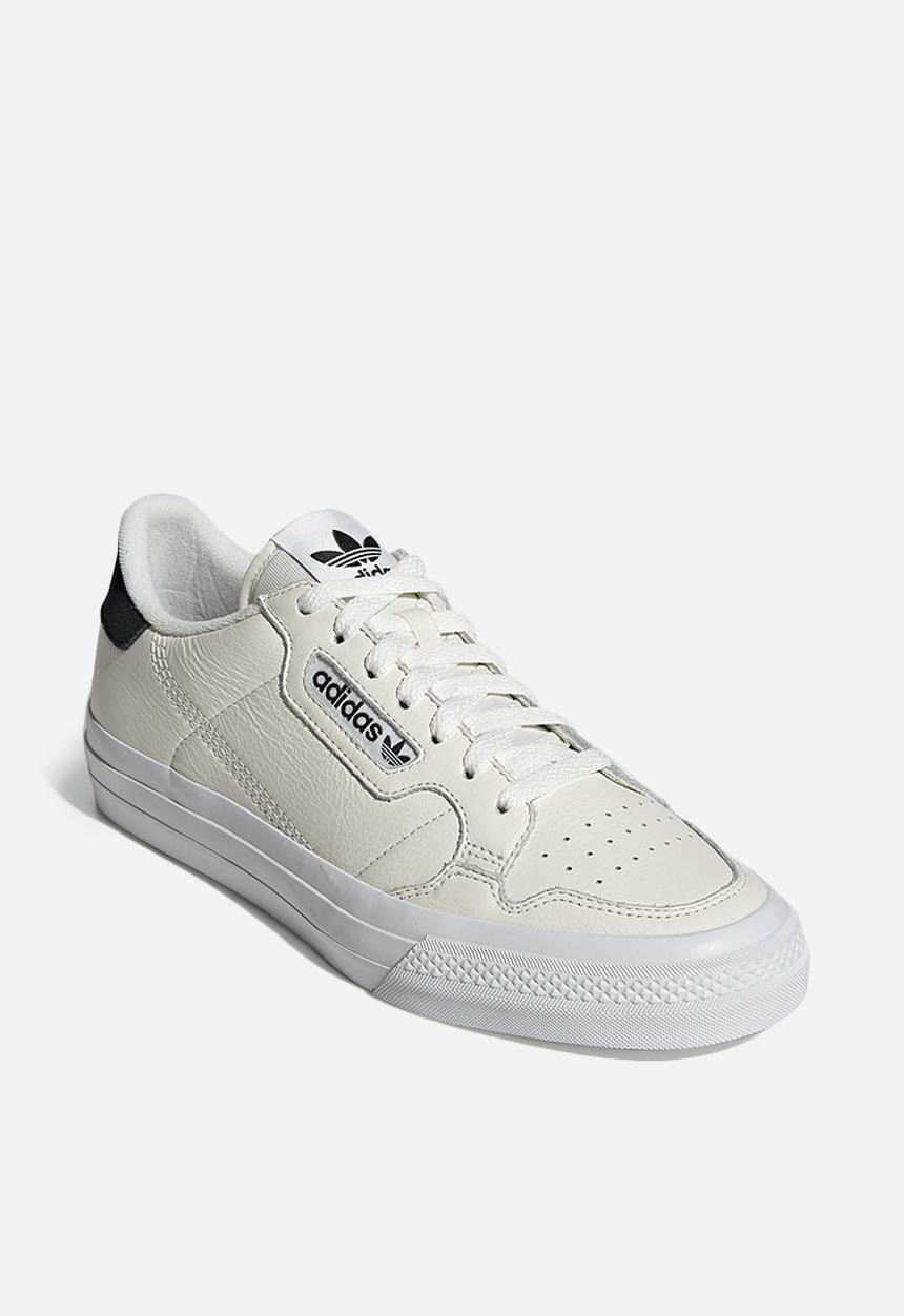 adidas Originals - Continental vulc leather - off white / core black