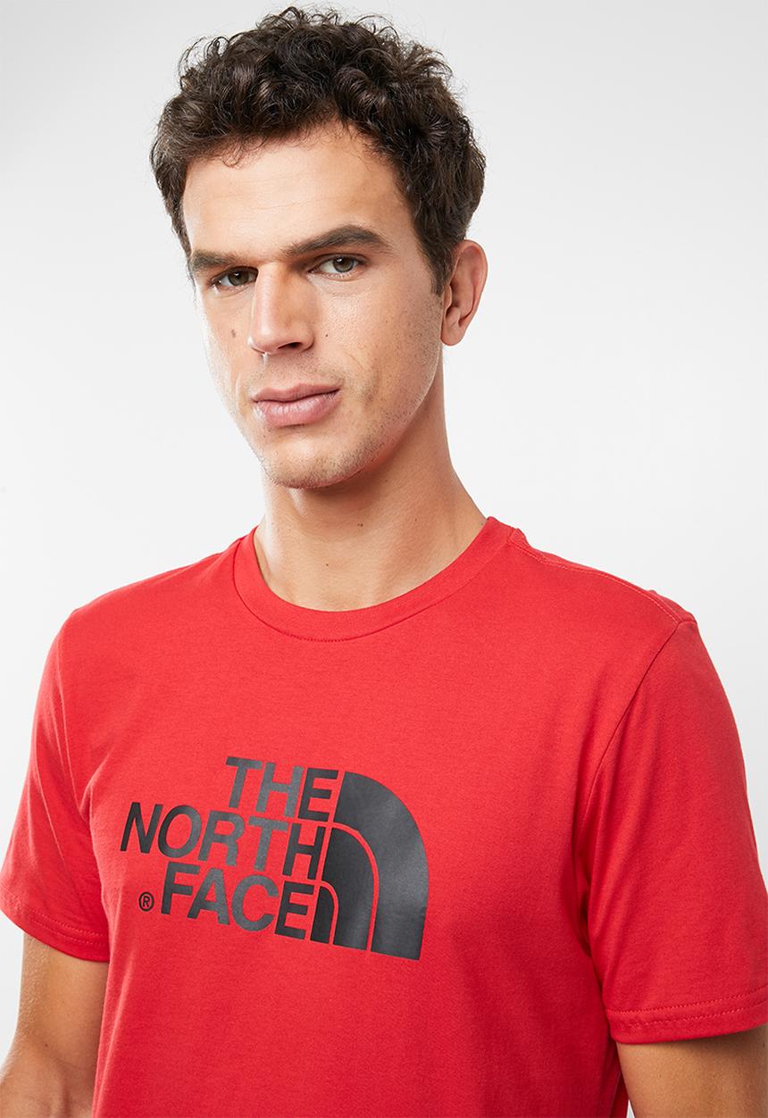 The North Face - Easy short sleeve tee - red