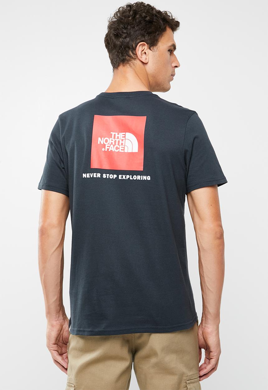 The North Face - Redbox logo short sleeve tee - navy