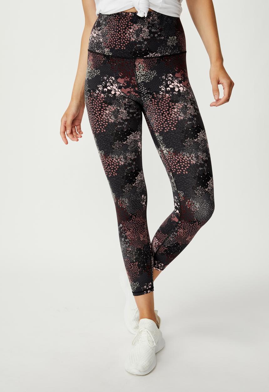 Cotton On - Gym to swim 7/8 tight - rose sangria