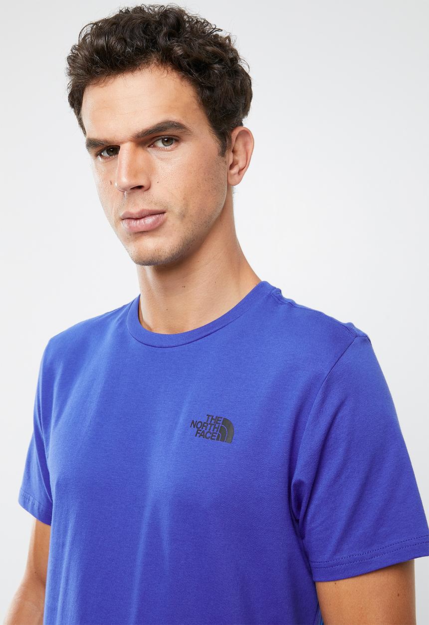 The North Face - Redbox logo short sleeve tee - blue