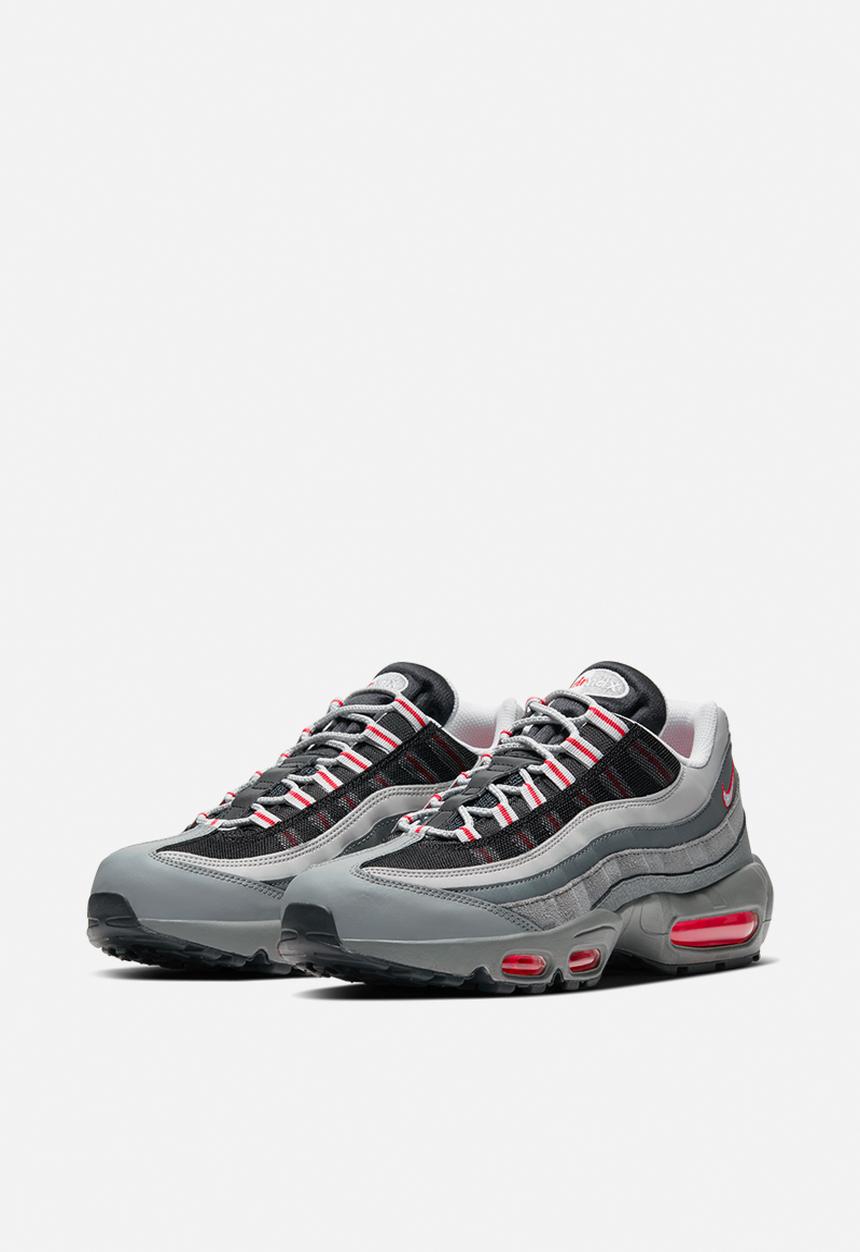 Nike - Air Max 95 Essential - track red/white-particle grey-black