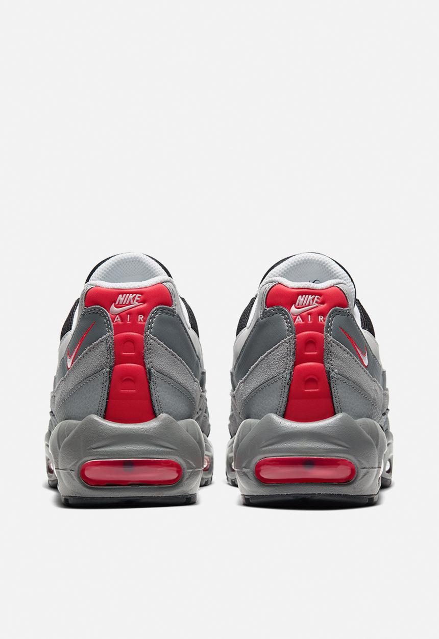 Nike - Air Max 95 Essential - track red/white-particle grey-black