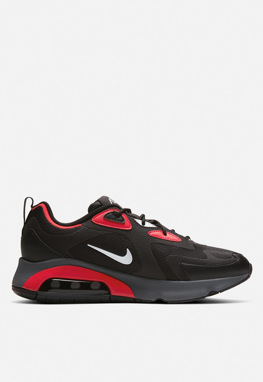 Nike - Air Max 200 - black/white-university red-dark grey