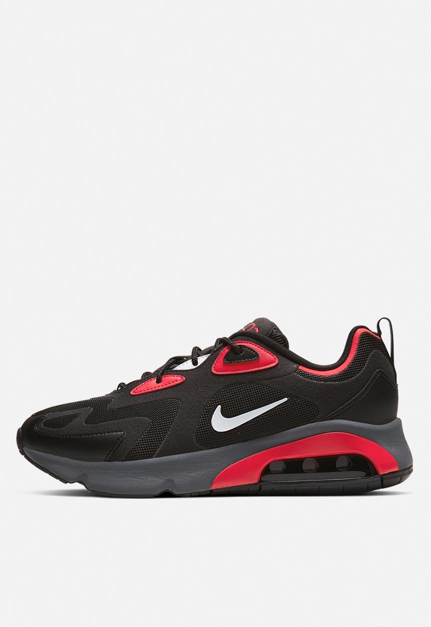 Nike - Air Max 200 - black/white-university red-dark grey
