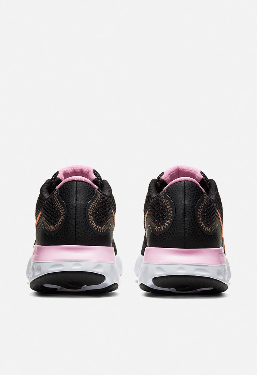 Nike - Renew Run - black/orange pulse-white-pink