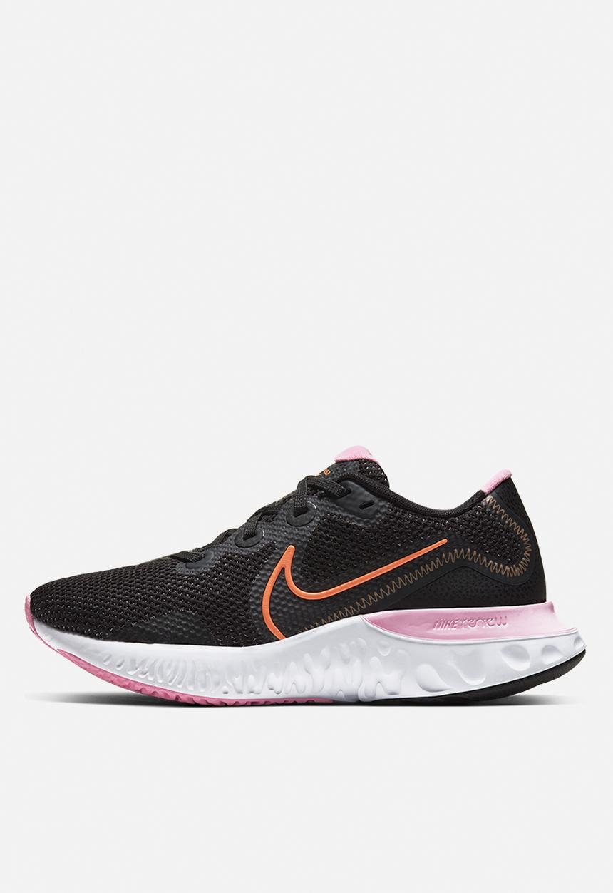 Nike - Renew Run - black/orange pulse-white-pink