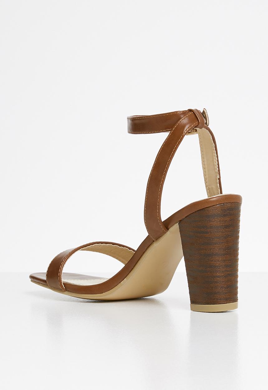 Superbalist - Stef barely-there heel - brown