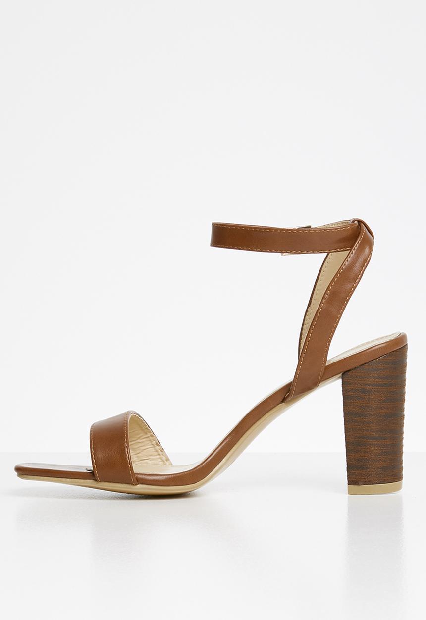 Superbalist - Stef barely-there heel - brown