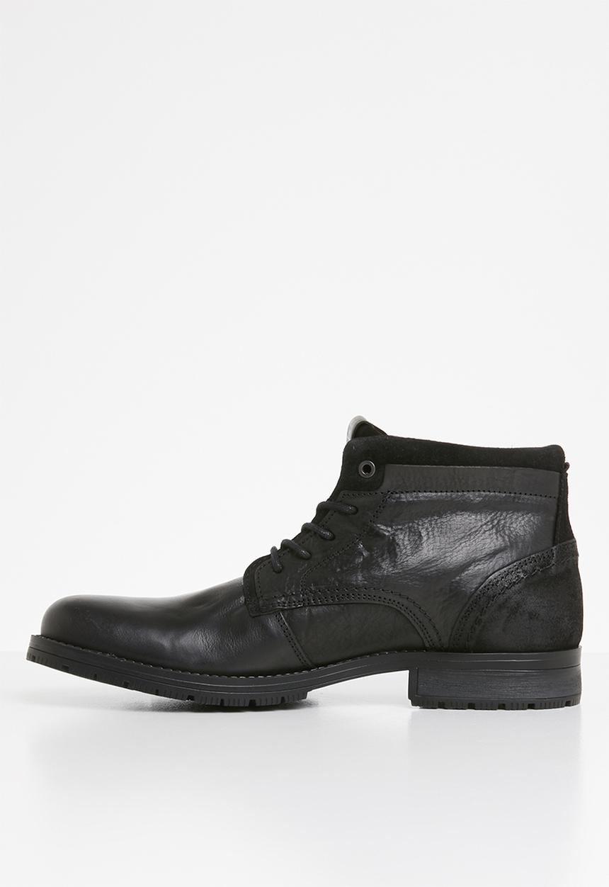 Jack & Jones - Harry chukka boot - black