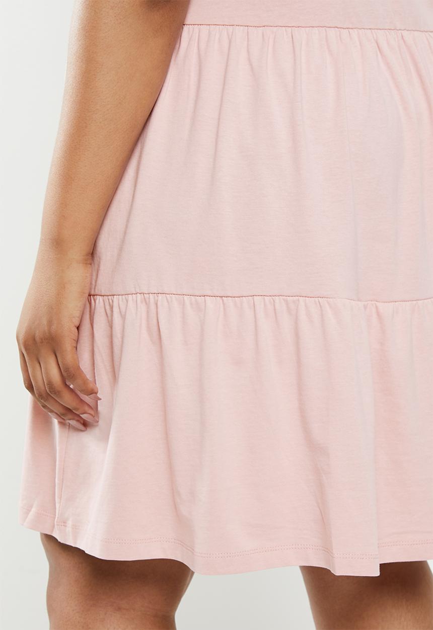 New Look - Smock mini dress - pink
