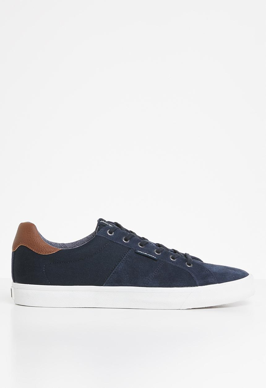 Jack & Jones - Jfwken suede mix - navy