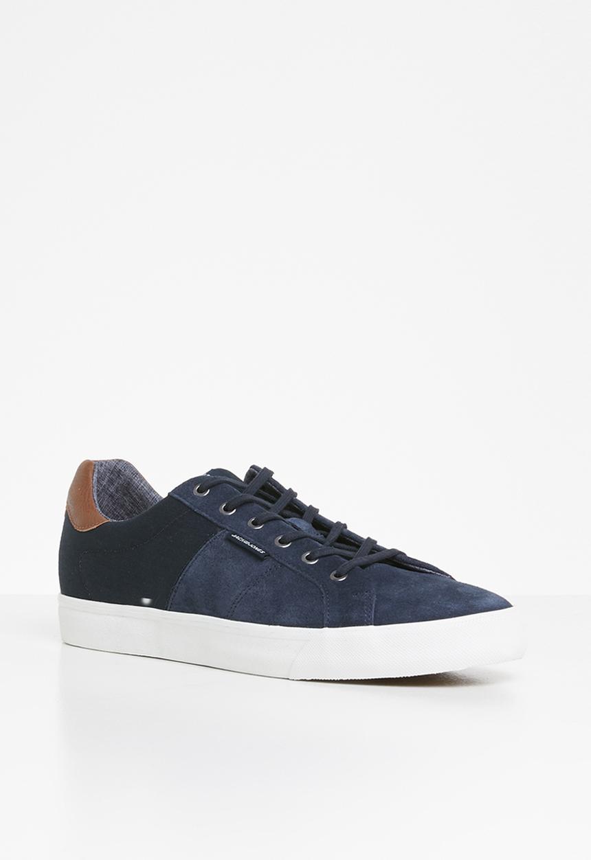 Jack & Jones - Jfwken suede mix - navy