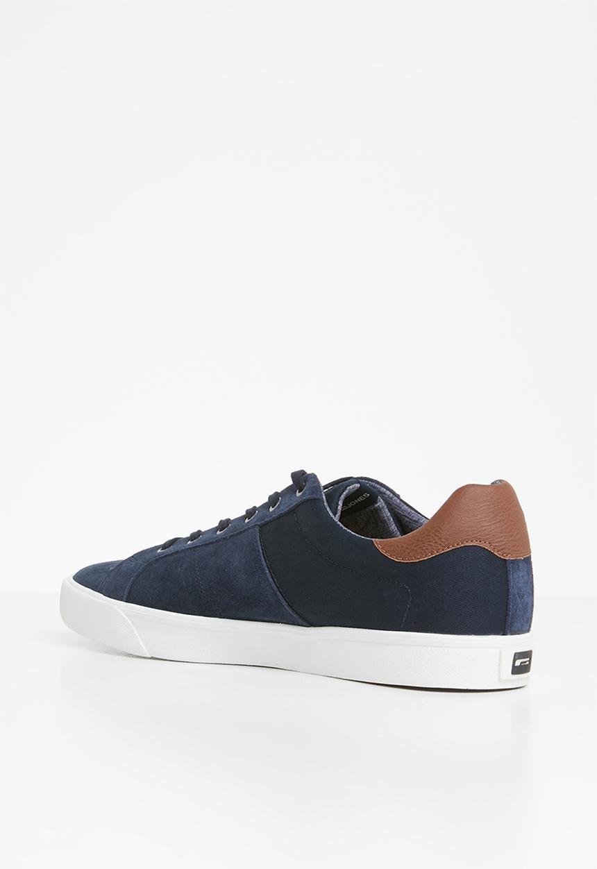 Jack & Jones - Jfwken suede mix - navy