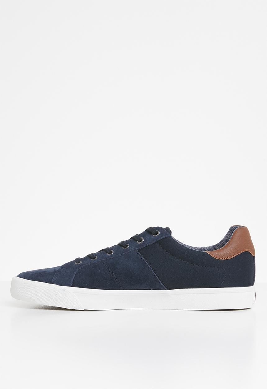 Jack & Jones - Jfwken suede mix - navy