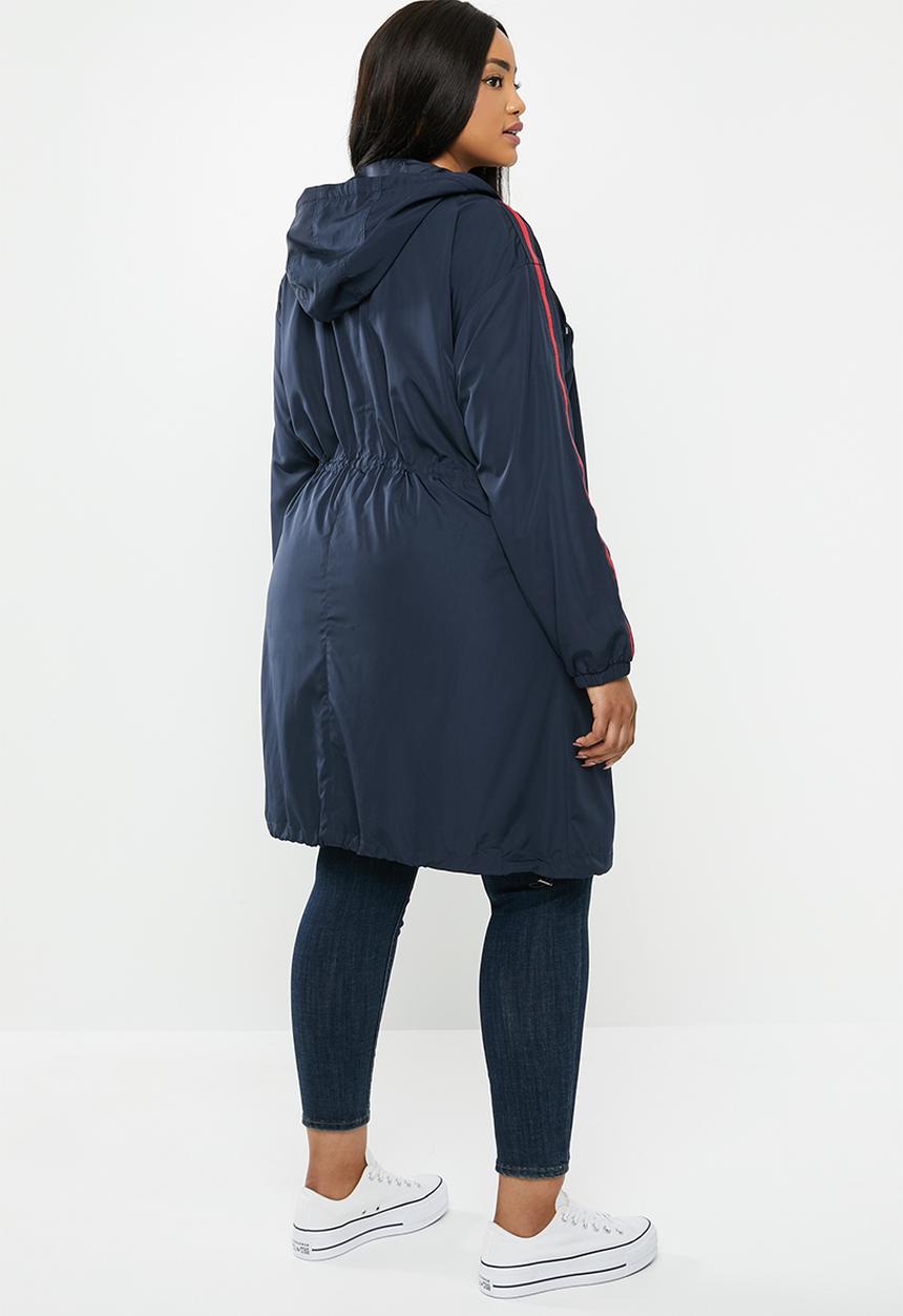 Carmakoma - Evelyn spring coat - navy & red 