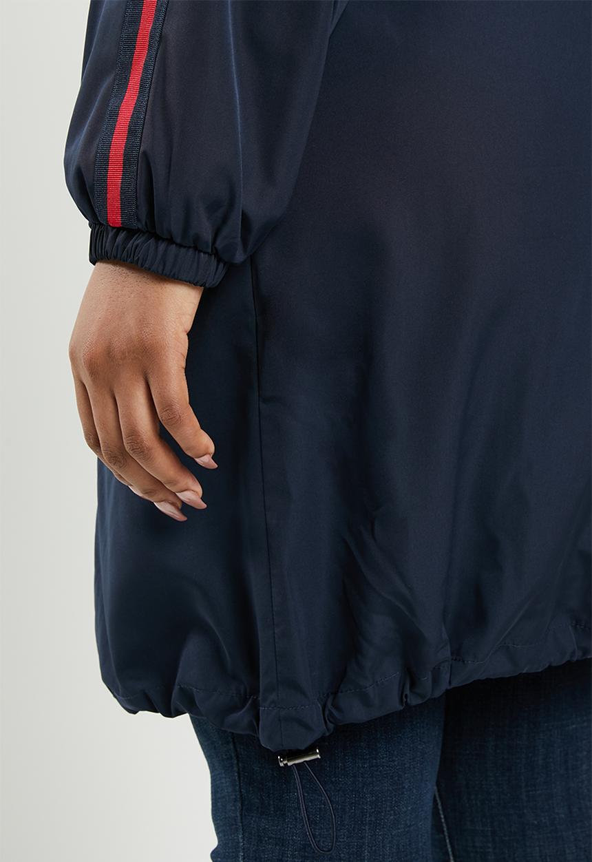 Carmakoma - Evelyn spring coat - navy & red 