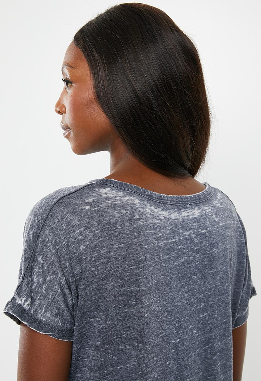 Cotton On - Maternity Karly short sleeve top - navy 