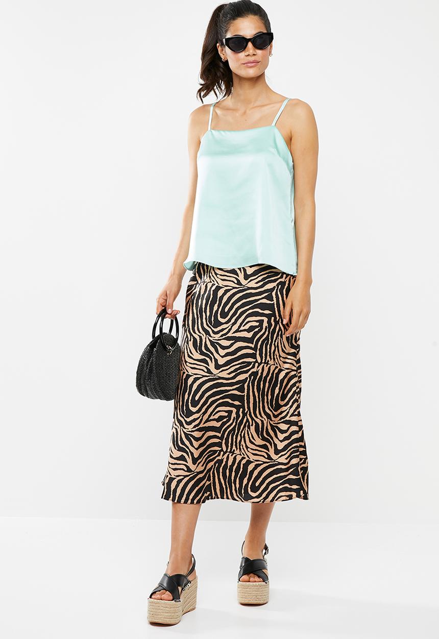 Glamorous - Thin strap cami - mint green 