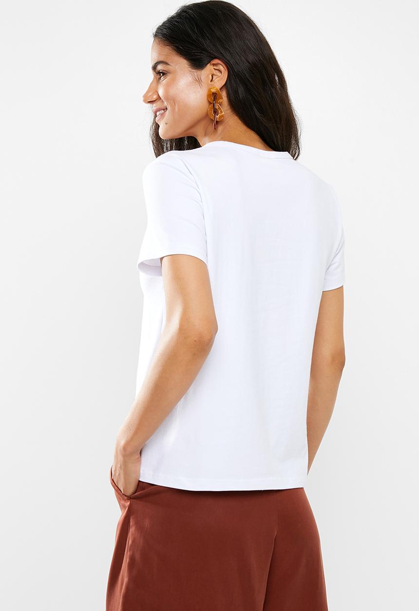 Me&B - Printed tee - white