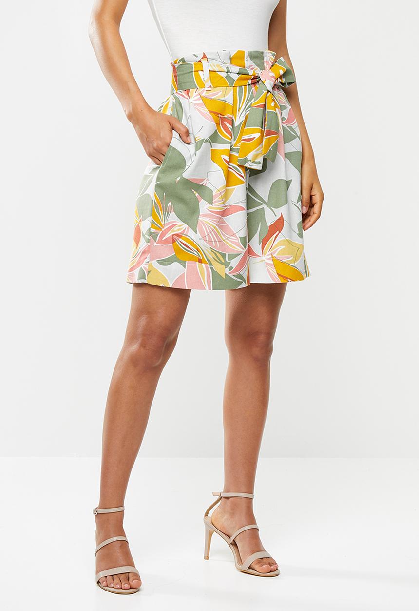 Me&B - Wide leg 3/4 shorts - multi