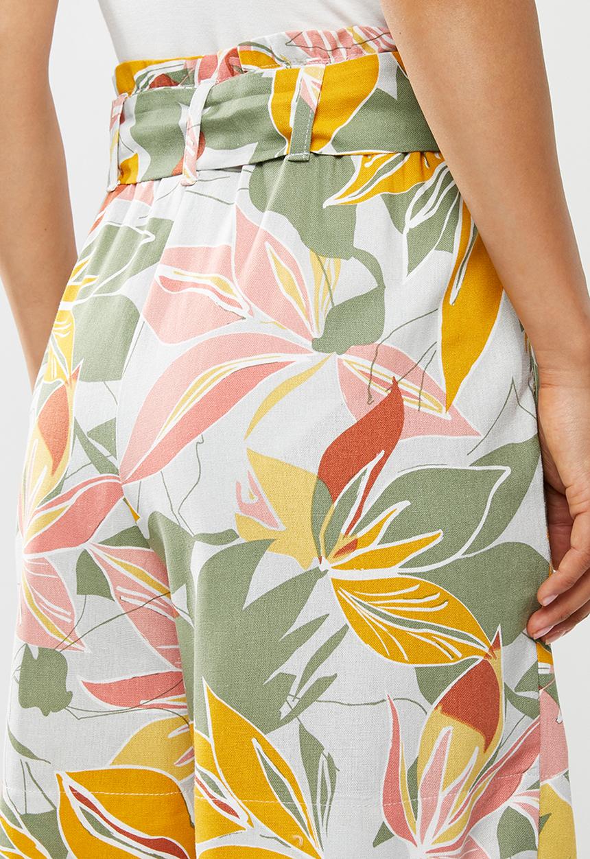 Me&B - Wide leg 3/4 shorts - multi