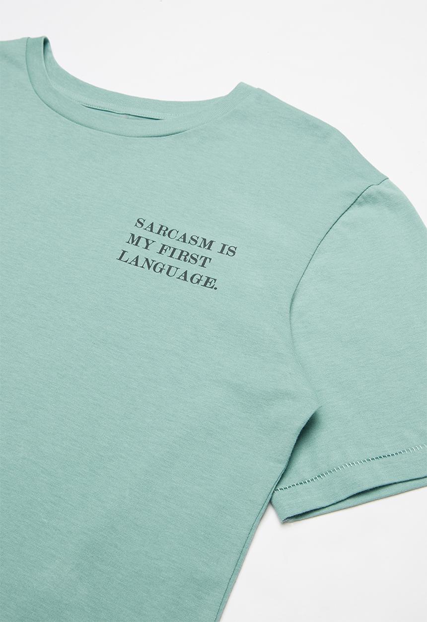 Free by Cotton On - Oversized tee - green 