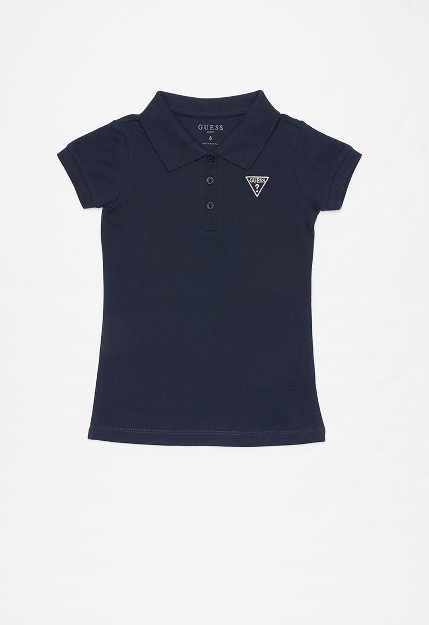 GUESS - Girls classic guess polo - navy