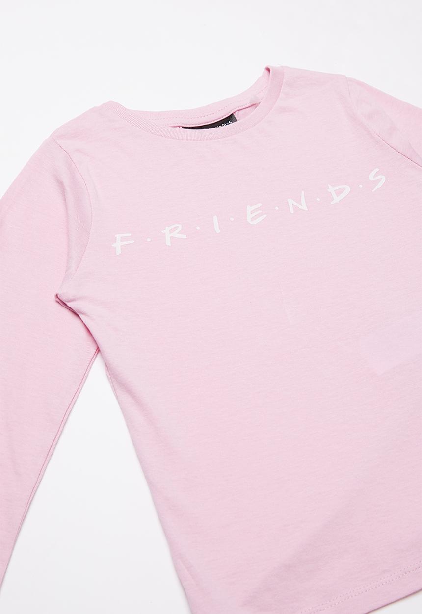 Cotton On - Lux long sleeve tee - pink