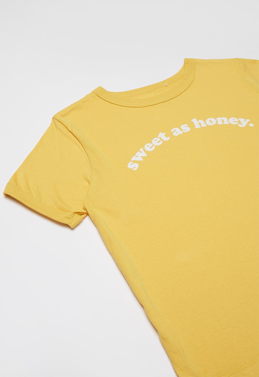 Free by Cotton On - Girls ringer tee - yellow 