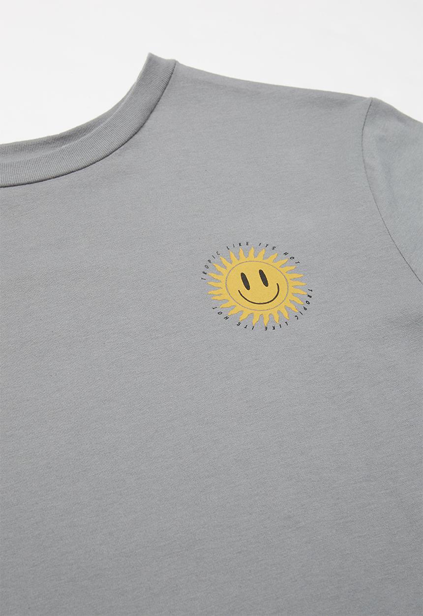Free by Cotton On - Oversized tee - grey