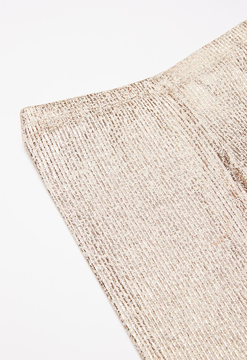 Cotton On - Huggie tights -  beige & rose gold
