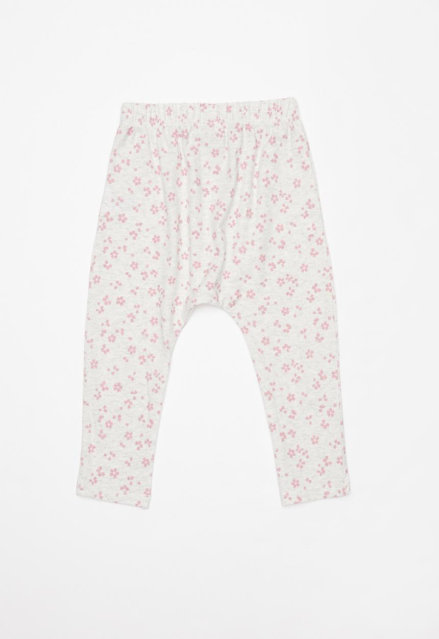 Cotton On - The legging - grey & pink 