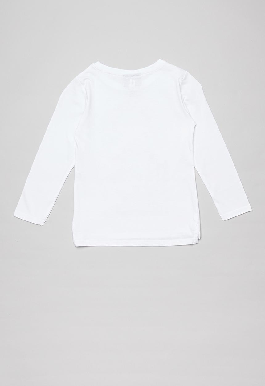 Cotton On - Lux long sleeve tee - white