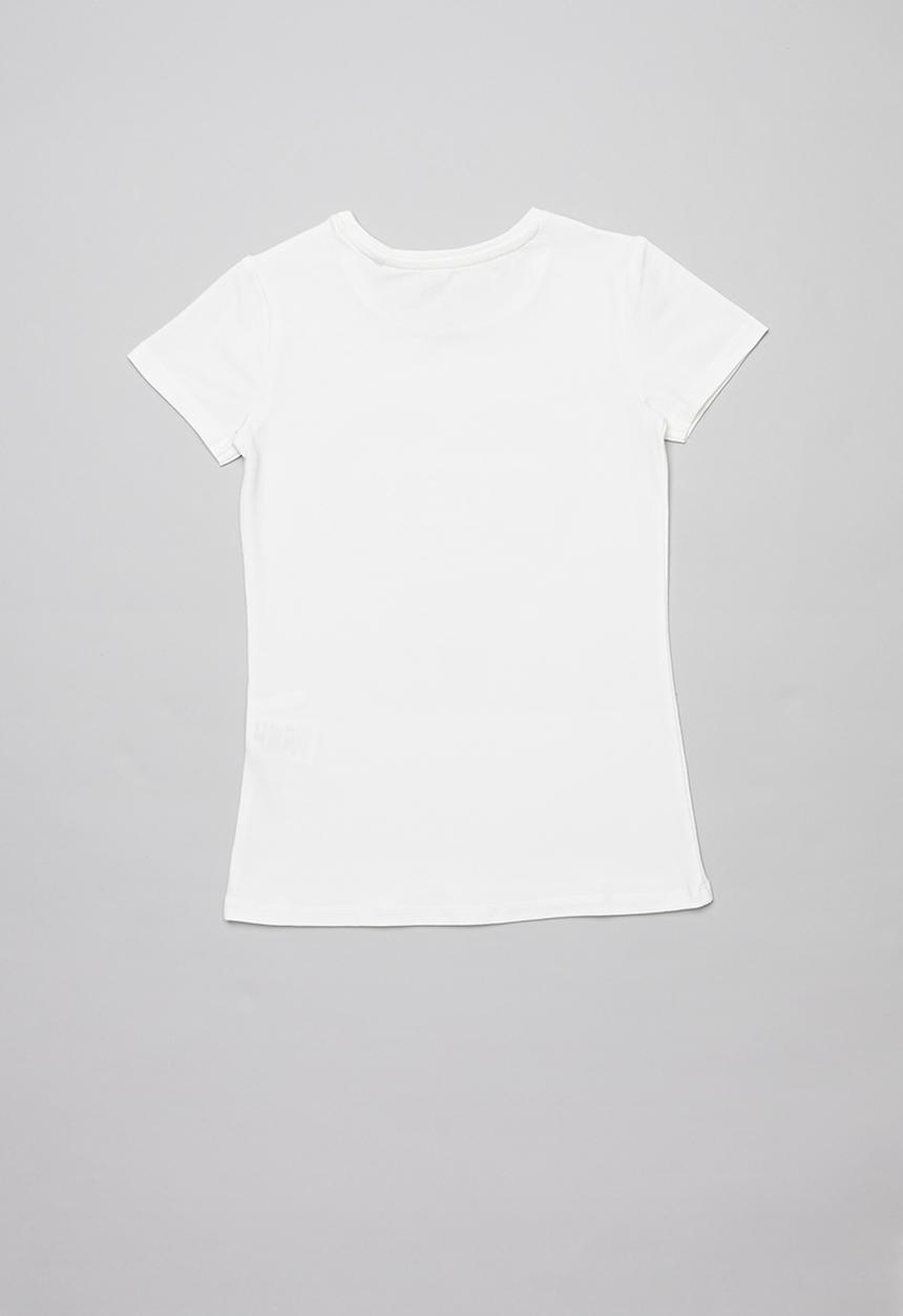 GUESS - Short sleeve peyton tee - white