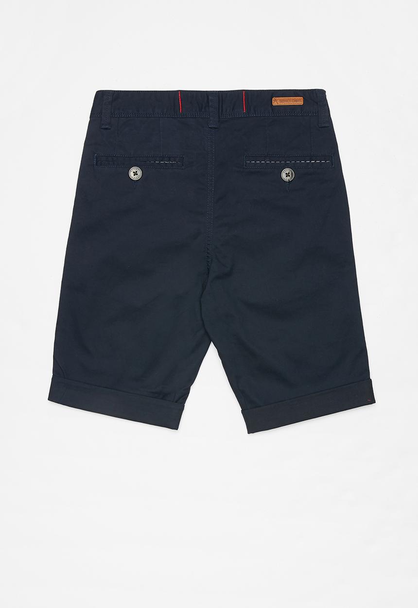 SOVIET - B ballotelli cotton short - navy
