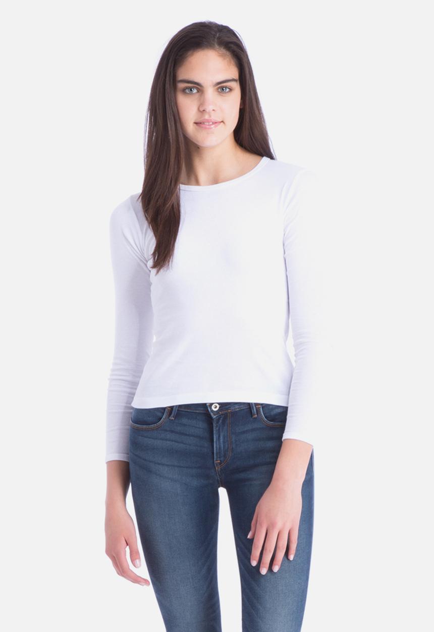American Apparel - Baby Rib Long Sleeve T