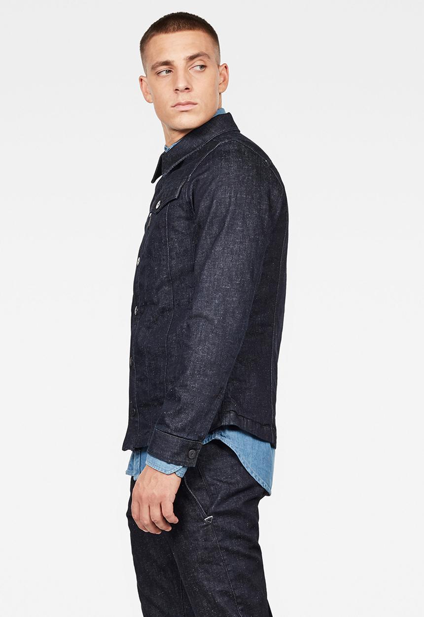 G-STAR - 3301 Lining overshirt jackets - navy 