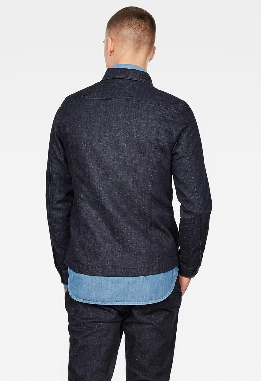 G-STAR - 3301 Lining overshirt jackets - navy 