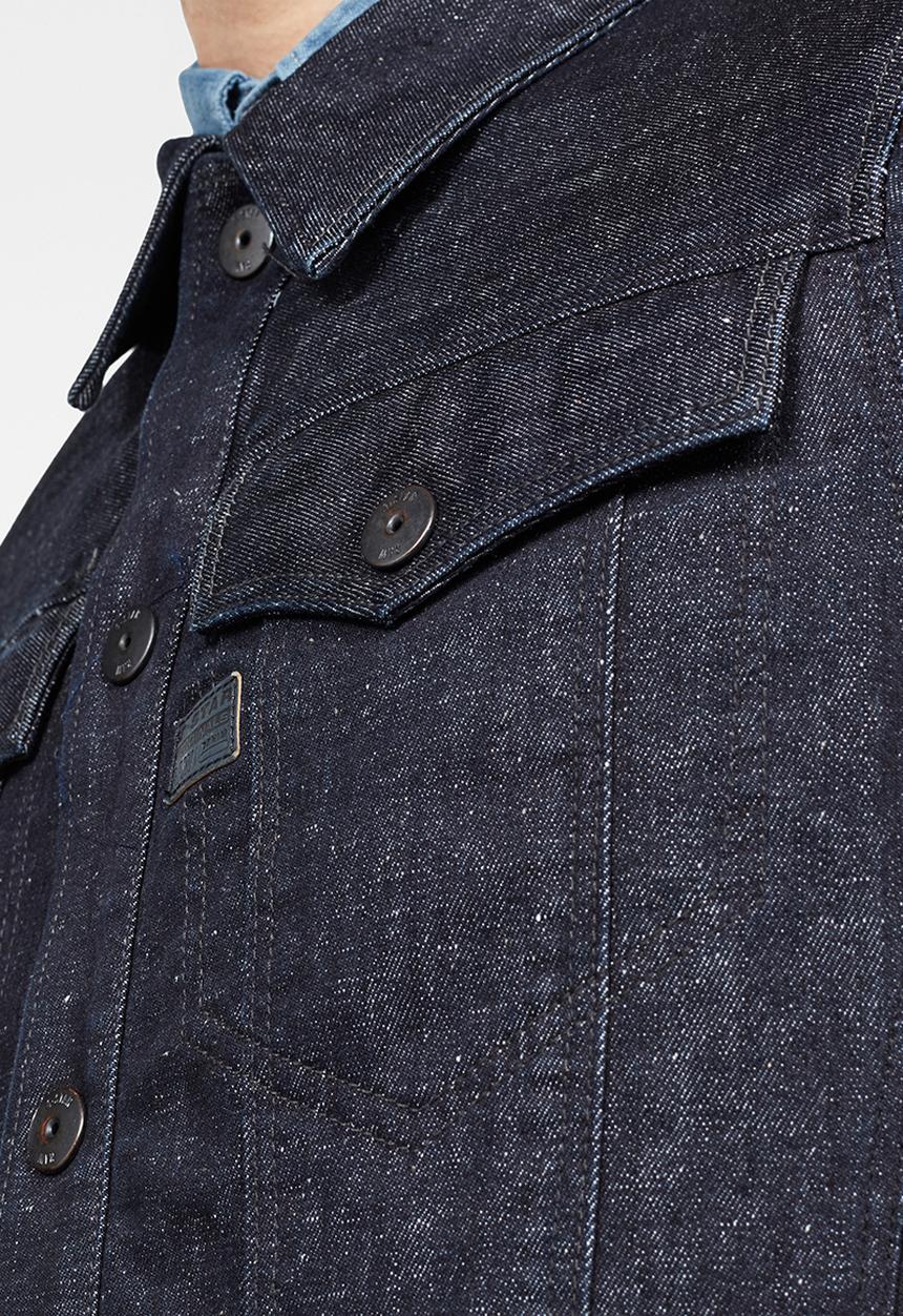 G-STAR - 3301 Lining overshirt jackets - navy 